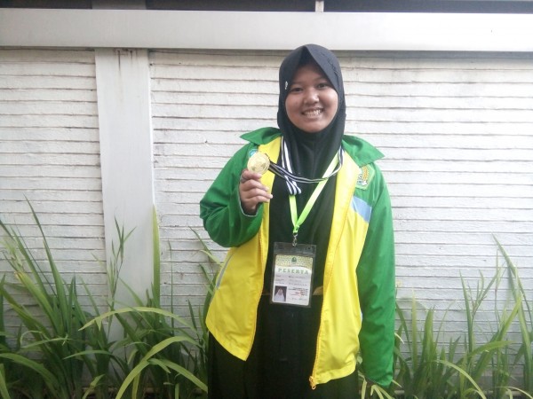 Juara 1 Seni Kriya Putri Fauzah Nadima